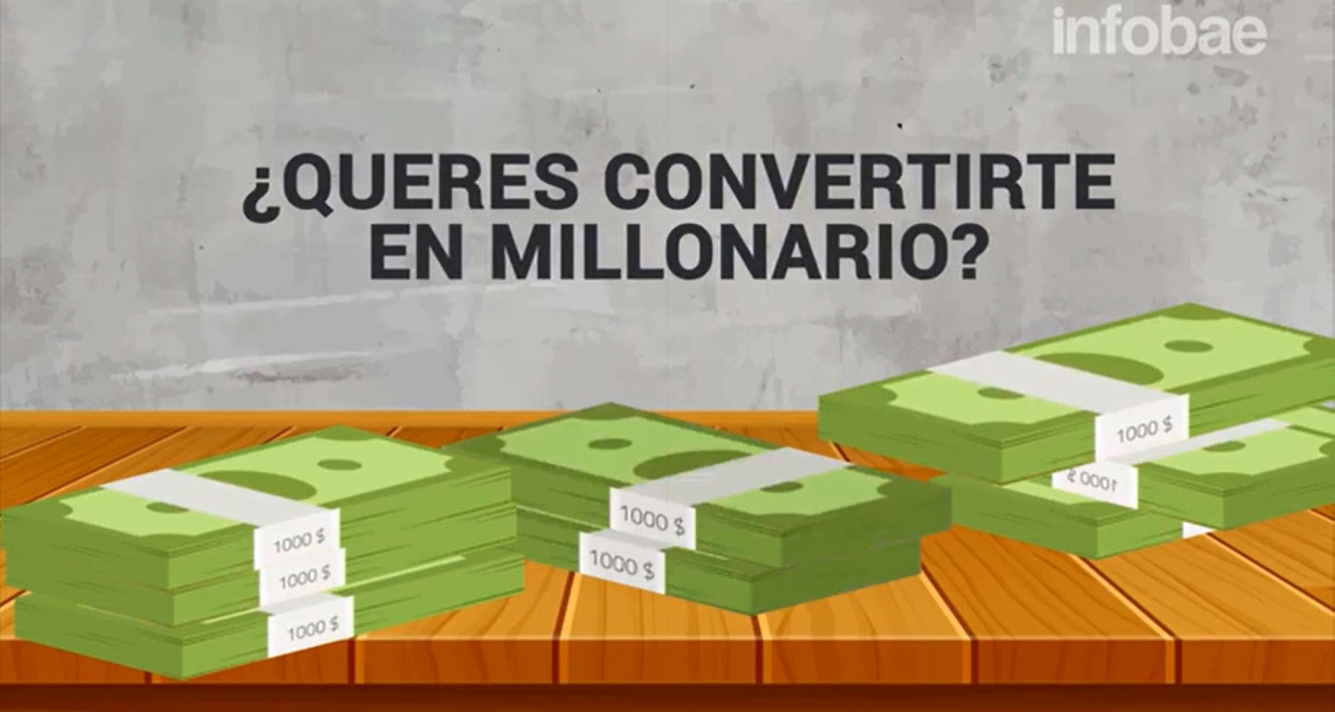 Cuánto debe ahorrarse por día para poder ser millonario a los 65 años