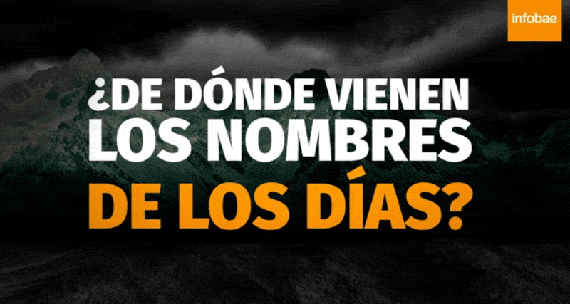 De dónde vienen los nombres de los días de la semana